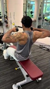 How to perform seated face pull (rear deltoid,)￼￼￼