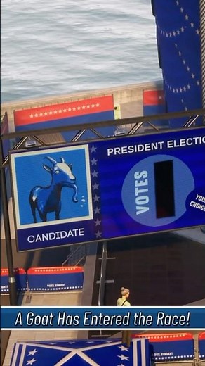 You Can Run for President in Goat Simulator 3 🐐🇺🇸 #goatsimulator3 #gaming