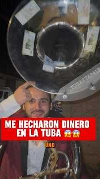 This is what they gave me as a tip for playing the tuba for some customers 😱