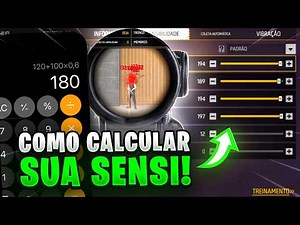 PASSO A PASSO! COMO ACHAR A PRÓPRIA SENSIBILIDADE no FREE FIRE em 2026! 🔥 (Melhor Sensi FF)