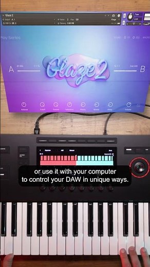Create, manage, and switch between MIDI templates directly on your Kontrol S-Series MK3 keyboard.