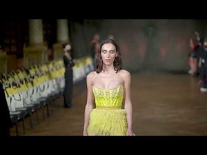 Paris Fashion Week Model rehersal before the show model 2