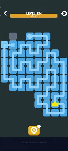 Block Blast One Line Level 484 Solution