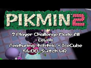 Pikmin 2 HD (Switch) - Challenge Mode All Levels 2P with TCB 54:00 [WR]