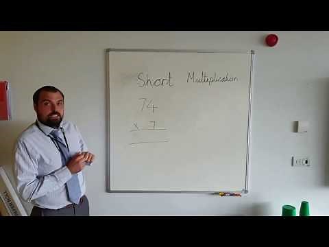 Year 3 & 4 Maths lesson: Short Multiplication