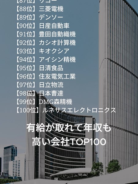 有給も高年収も達成する転職先の選び方