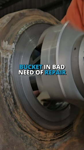 Cutting Edge Engineering on Instagram: "Big bucket in bad need of repair #cee #cuttingedgeengineering #excavatorrepair #bigmachines #engineeringproblems #machinistlife"