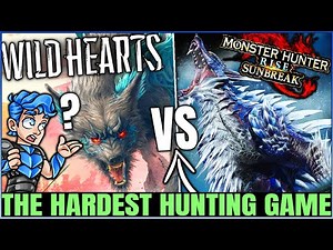 Is Wild Hearts Too Hard - Monster Hunter VS Wild Hearts - Difficulty VS Fun! (Gameplay Battle)