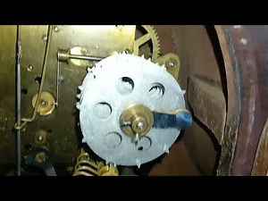 Sessions WC94 Two Train westminster chime mantle clock (full video)