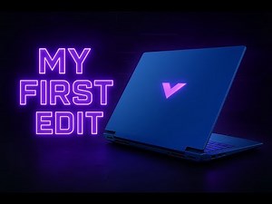 "My First Ever Video Edit – HP Victus Test!"