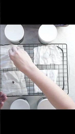 Here's how I create my swatches for ice dye. These are Dharma's special edition colors!