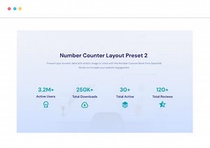 Number Counter | Essential Gutenberg Blocks for WordPress