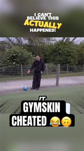 Gymskin & T Tokka Arguing playing Foot Golf ⛳️ #gymskin #funny #clips #golf