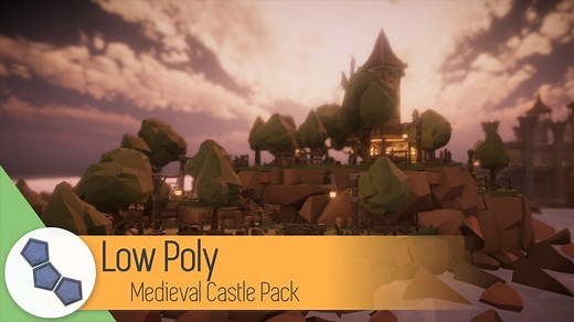 [Released] Low Poly Medieval Castle Pack