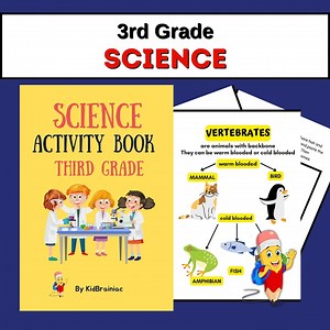 3rd Grade Science Activity Book: Motion, Energy, Space Workbook Printable PDF - Etsy UK