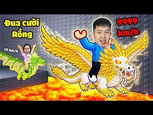 Mỗi giây +1 tốc độ mua 0.01% RỒNG THẦN đua bay xa nhất Speed Dragon Escape cùng bqThanh & Ốc