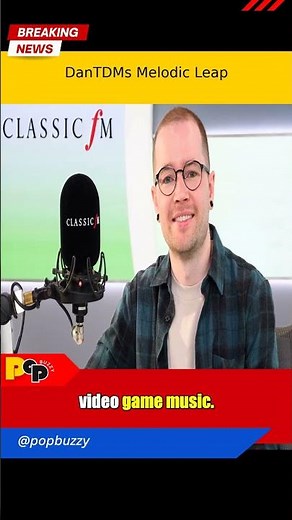 DanTDM's Melodic Leap: Video Game Music Meets Classic FM!