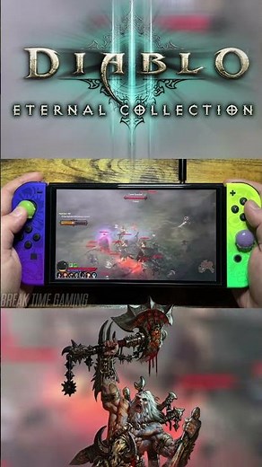 Diablo 3 Nintendo Switch OLED Gameplay - Barbarian Rift 4