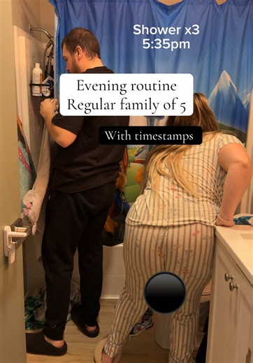 I realized I have never showed you guys my evenings 🤪 there is….. A LOT of yelling 😂 a realistic night time routine with 3 kids 5yrs old & younger #nighttimeroutine #eveningroutine #momlife #realisticmomlife #creatorsearchinsights