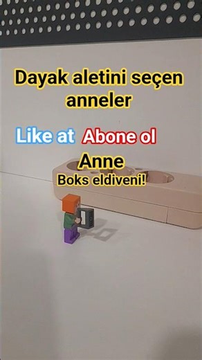 Anne hangi dayak ile büyük kardeşe vuracak?👡🔫🍳🥊 #shorts
