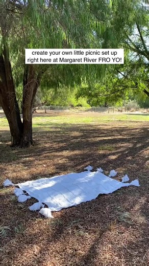 Create your own little picnic set up right here at Margaret River 🧺 📍5561 Caves Road, Margaret River ⏰ 10am to 5pm - 7 Days a Week #southwest #froyomargaretriver #southwestregion #frozenlove #visitmargaretriver #tourismwa #frozenyoghurt #margaretriverregion #perthisok #foodporn #margaretriverfroyo #froyo