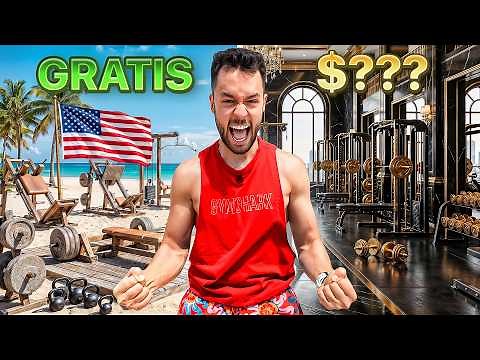 FREE VS EXPENSIVE GYM IN THE UNITED STATES - TheGrefg