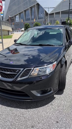 The Saab Enthusiast | The day I picked her up, we knew she had to pose in front of the Germans before the Atlanta-to-Miami road trip home 😜#saabenthusiast... | Instagram