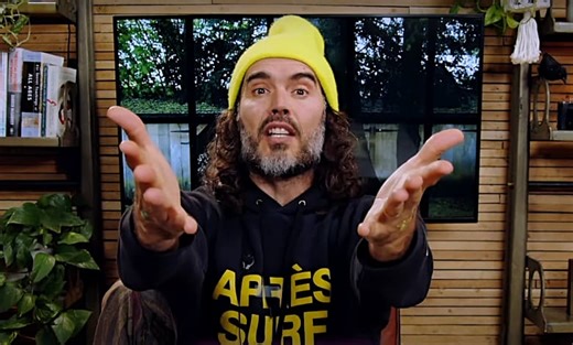 Russell Brand Won't Condemn Oct. 7 Attacks