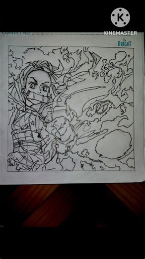 Nezuko drawing #nezuko #demonslayer #anime #art #trending