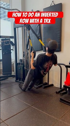 How to Do an Inverted Row with a TRX!