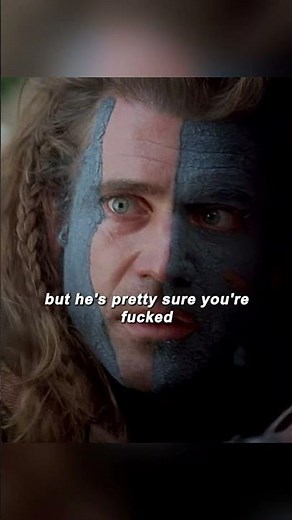 Braveheart(1995)This is the sheer intensity of cold weapons warfare!