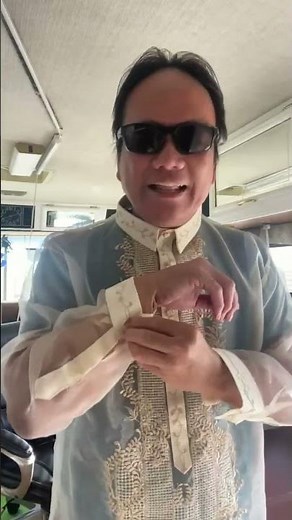Outfit Check - Barong Tagalog -
