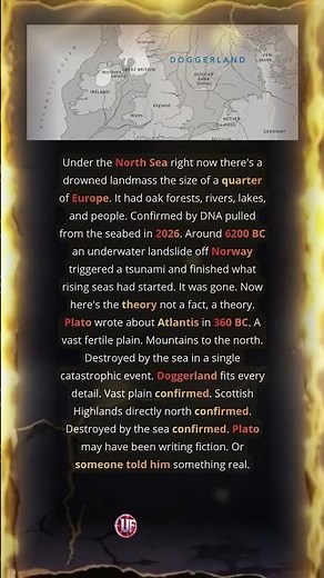 The Drowned Continent Under The North Sea That Fits Every Atlantis Detail