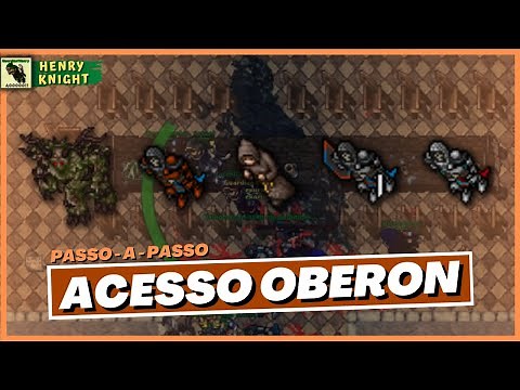 TIBIA QUESTS #4 COMO FAZER O ACESSO DO BOSS GRAND MASTER OBERON