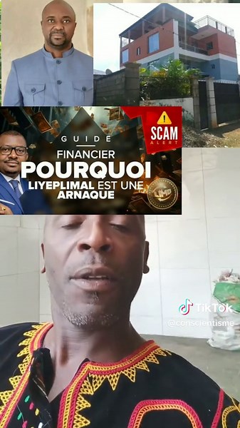 pierre Blériot nyemeck impliqué dans l'escroquerie de liyeplimal