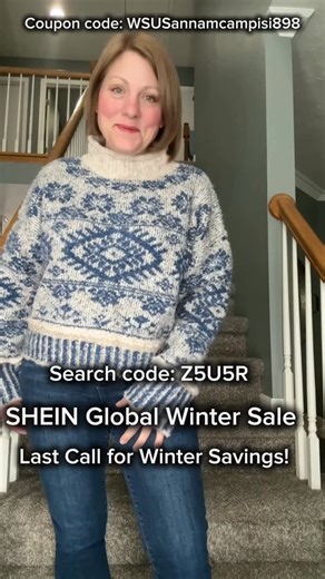 Anna-Marie Campisi Mistanoglu | ❄️Last Call for Winter Savings✨ SHEIN’s Global Winter Sale is live: Up to 90% OFF on the cutest coats, cozy scarves, and boots for every... | Instagram