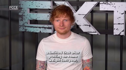 Ed Sheeran spills secrets on his biggest body goal yet and it's everyone’s dream!