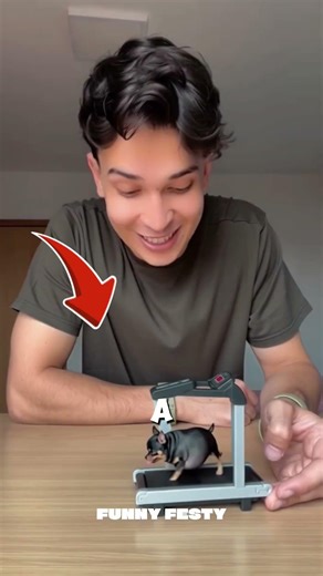 This man built a GYM for his tiny dog! 😱🐕 #shorts