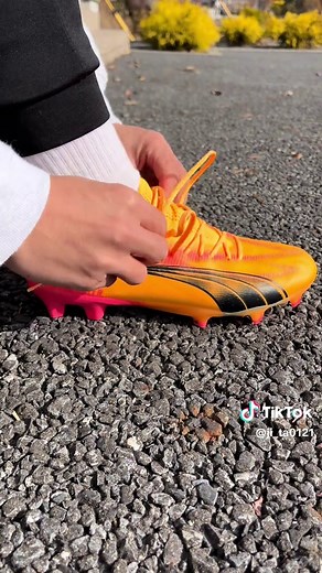 PUMA ULTRA ULTIMATE FG🟠 #サッカースパイク #サッカー #プーマ #プーマウルトラアルティメット #footballboots #football #soccercleats #soccercleats #soccer #puma #pumafootball #pumaultra #fyp