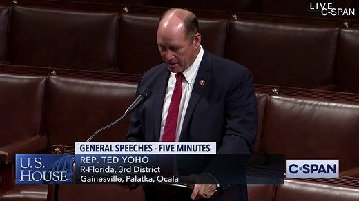 Congressman Yoho offers apology for calling AOC a 'f****** b****'