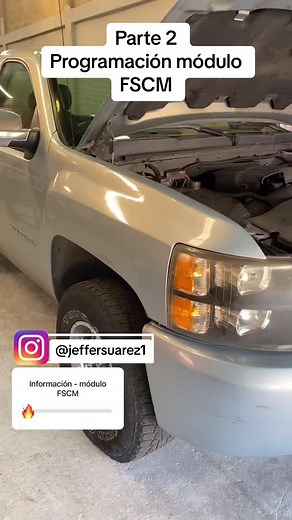 Parte 2 de programacion modulo fscm - modulo de control de gasolina #chevrolet #silverado #taller #especialista #chevy #taller #mecanica #aragua #programacion