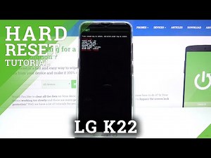 Hard Reset LG K22 - Remove Screen Lock