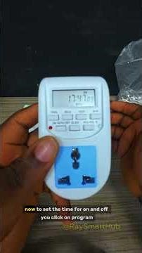 Programming a fridge timer switch #smartswitch #homeautomation