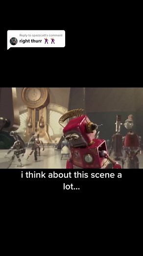 Replying to @spazzcatt Peep Sid from Ice Age in the back 😭 #robots #robots2005 #robotsmovie #rodneycopperbottom