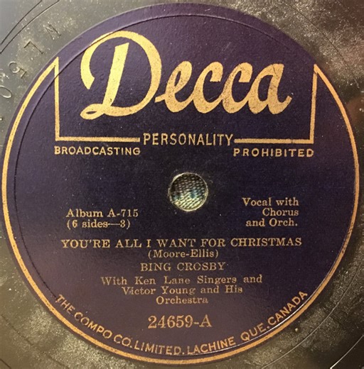 Bing Crosby - Christmas Greetings