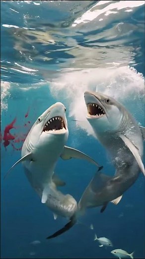 What Happens When Sharks Fight?