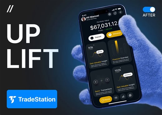 Trading Mobile iOS App Design