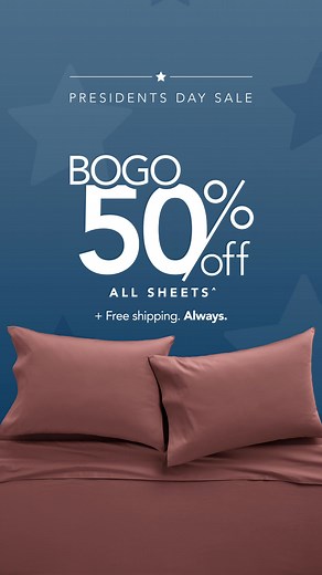 Don't sleep on this sale! You'll love our soft, high-quality sheets, designed to stay smooth and secure all night. Offer ends 2/24/25. | Sleep Number