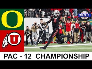 #10 Oregon vs #17 Utah Highlights | Pac 12 Championship Game | 2021 College Football Highlights
