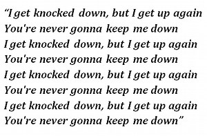 significato dei testi 'tubthumping' di chumbawamba - significati e fatti delle canzoni